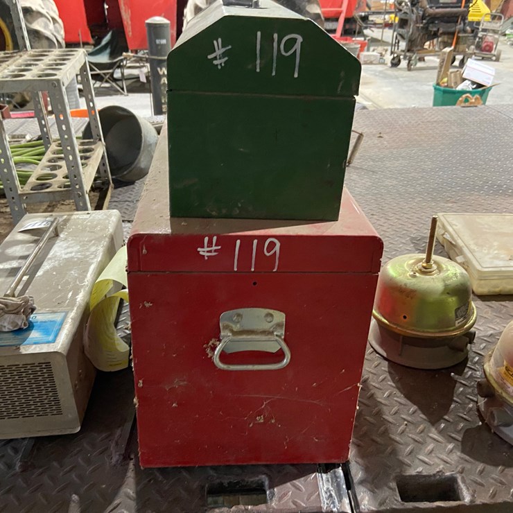 #119 • 2 Empty tool box's