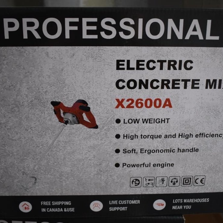ELECTRIC CONCRETE MIXER 41806