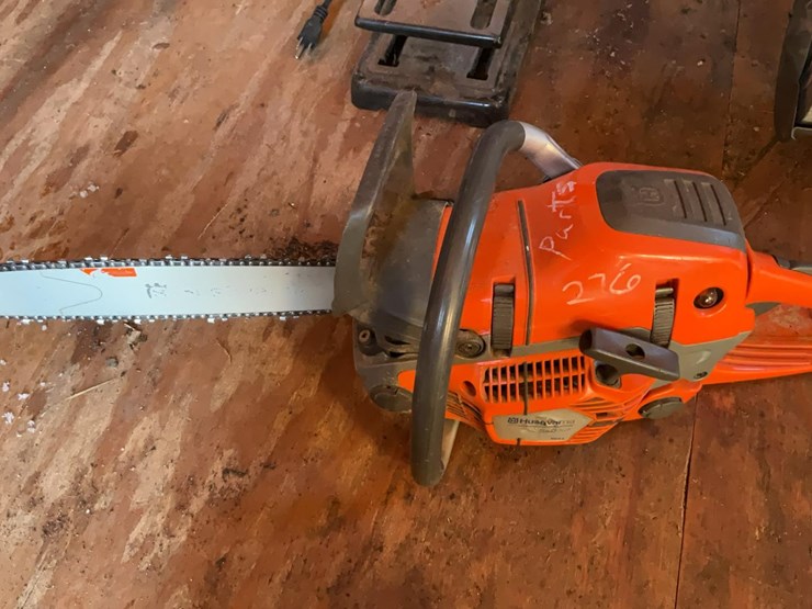 #276-•-husqvarna-550-xp-chainsaw-and-milwaukee-grease-gun-image-3