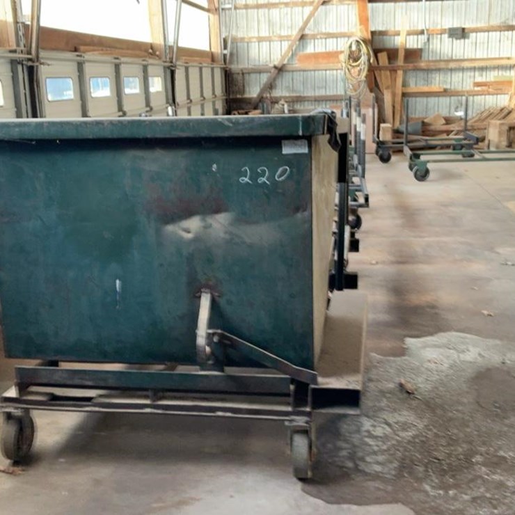 #220 • Wheeled Self Dumping Hopper
