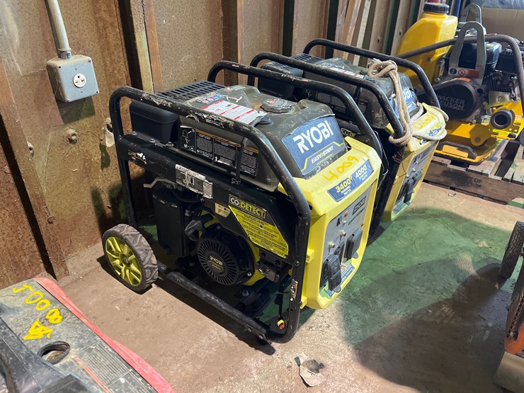 #4009-•-2-ryobi-4000-watts-generators-image-2
