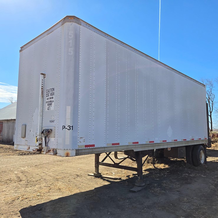 2001 Stoughton DVW-285S-C  Van Trailer