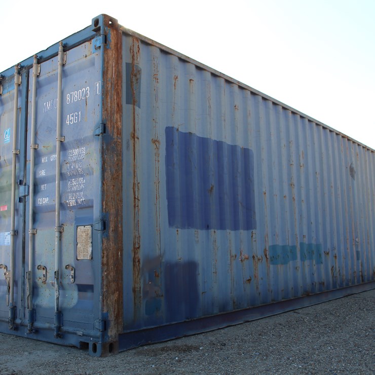 #1204 • 40FT HIGH CUBE CONTAINER