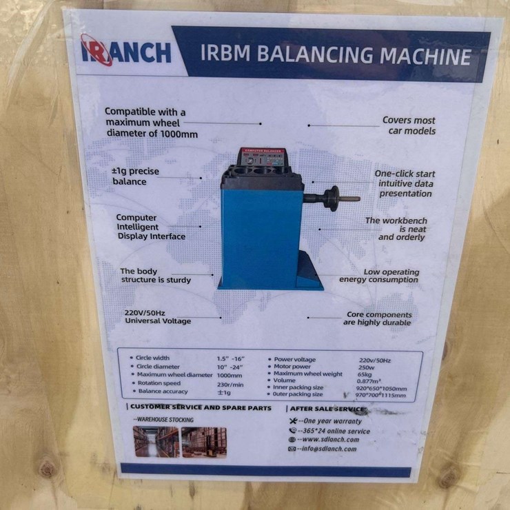 IRANCH Tire Balancing Machine
