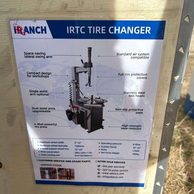 IRANCH Tire Changing Machine