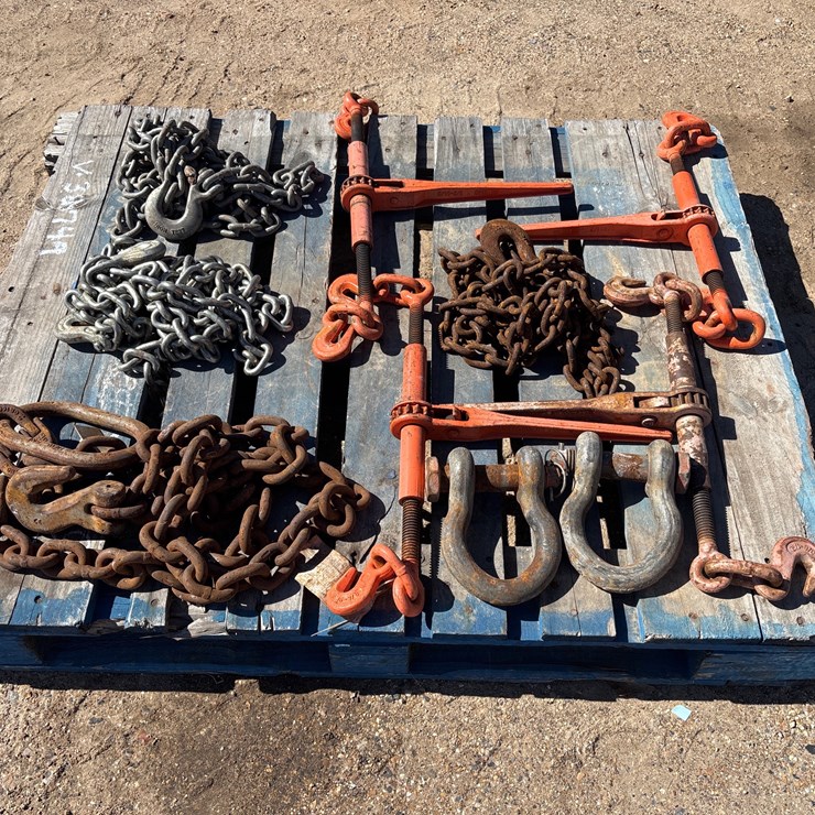 #1611 • MISC CHAINS AND BINDERS, SHACKLES