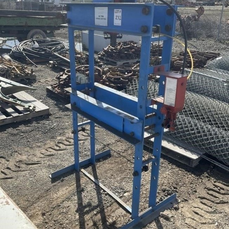 50 Ton Hydraulic Shop Press