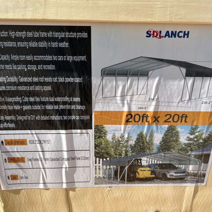 2026 SDLANCH SDLC2020 High-End Carport