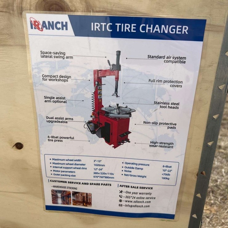 IRANCH Tire Changing Machine