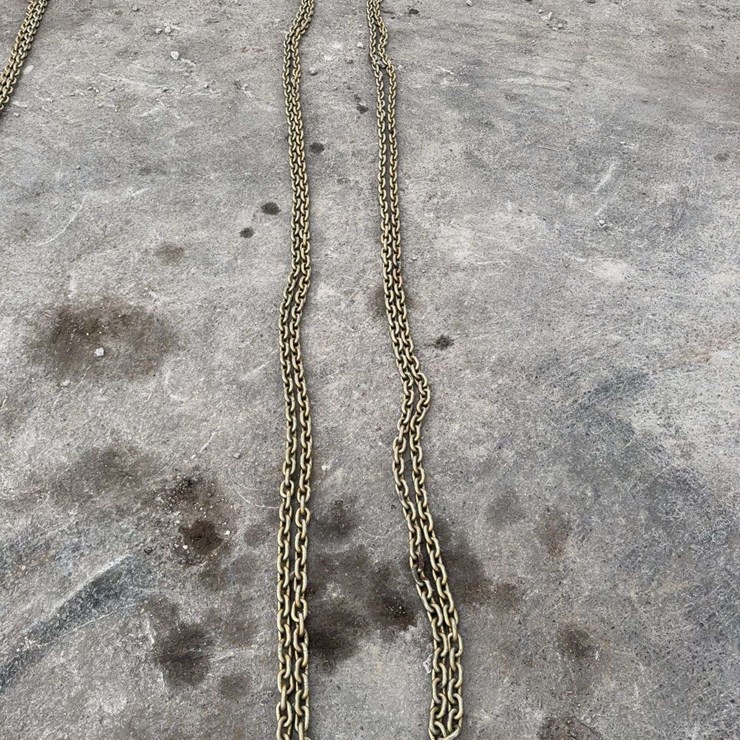 (2) 5/16" Chains 18' Long