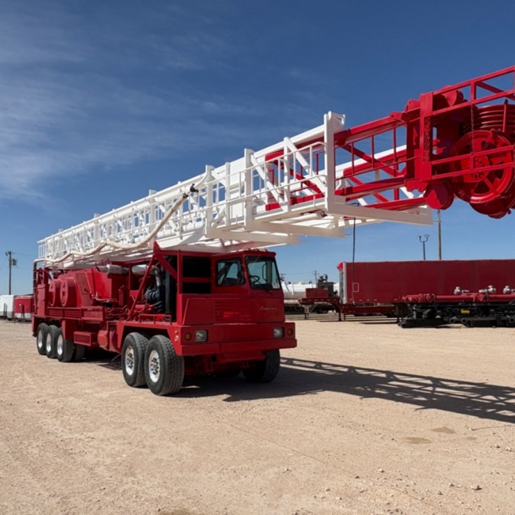 2008 CAMERON C-600 5-AXLE DD WELL SERVICE RIG