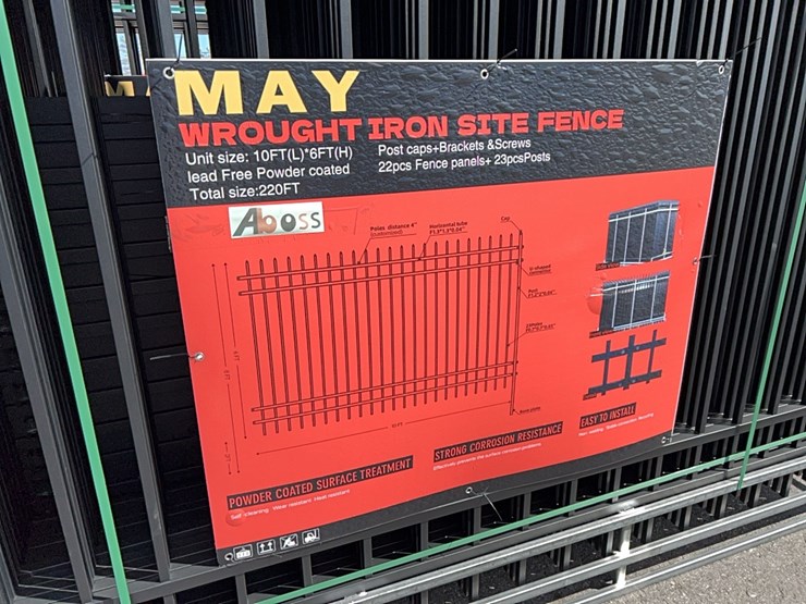 aboss-10ft.-iron-site-fence-new-support-equipment-image-2