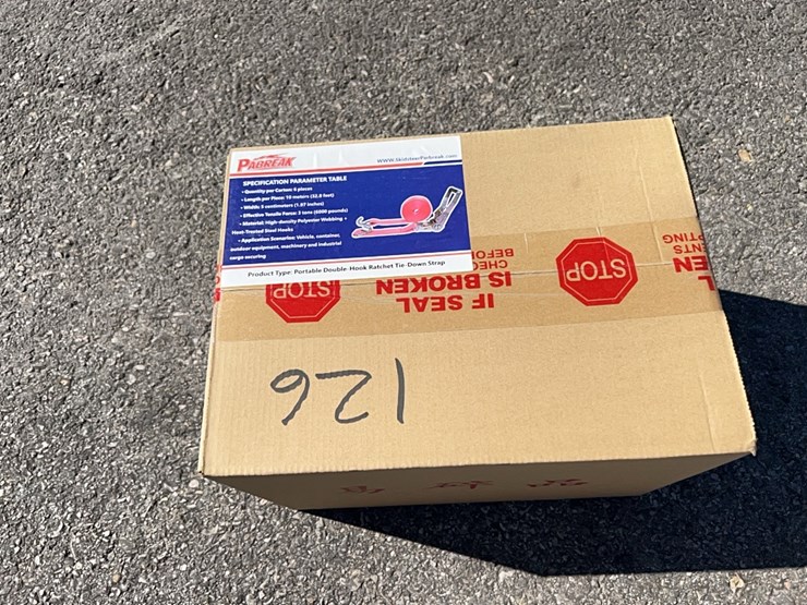 new-6pcs.-portable-double-hook-ratchet-tie-down-strap-new-support-equipment-image-1