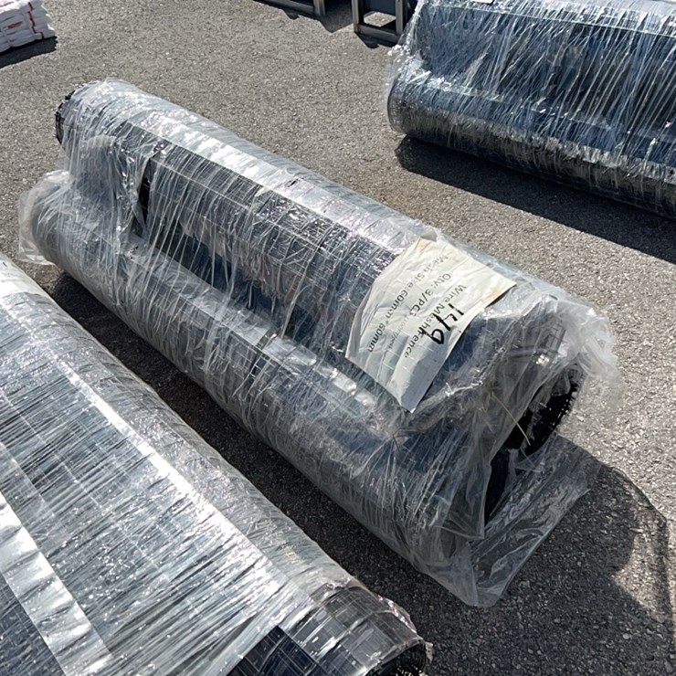 ABOSS WIRE MESH FENCE NEW SUPPORT EQUIPMENT 3 ROLLS.