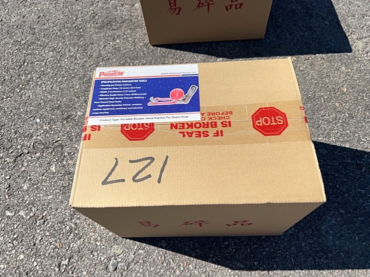 new-6pcs.-portable-double-hook-ratchet-tie-down-strap-new-support-equipment-image-1