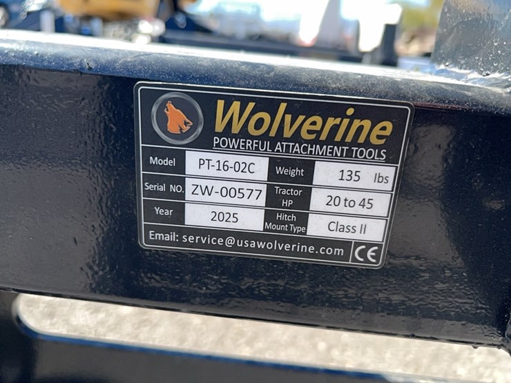 new-wolverine-pt-16-02c-3pt-hitch-skid-steer-attachment-image-2
