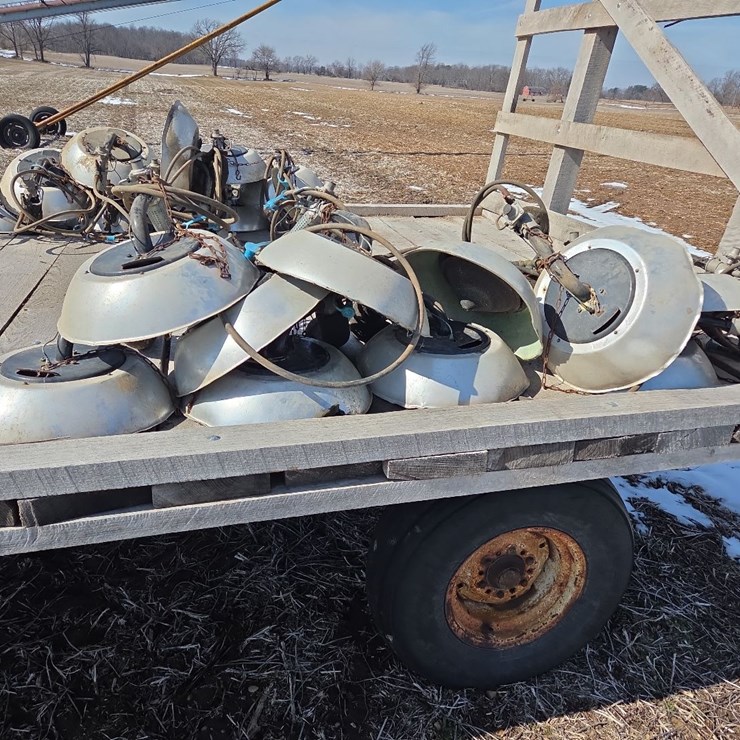 (10) LP gas brooder heaters - Tag #31