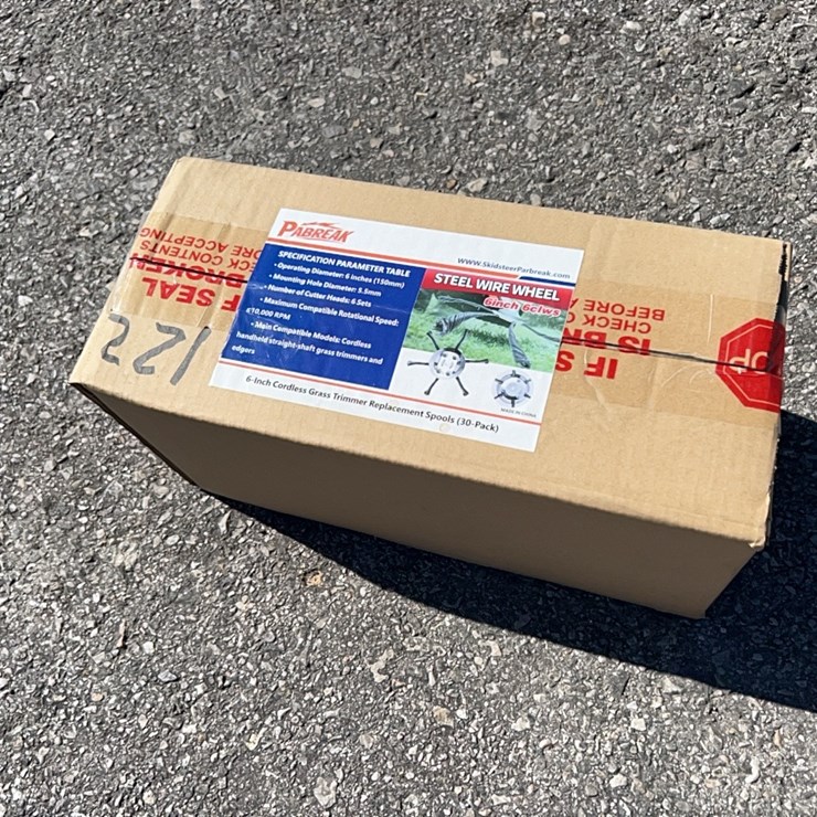 NEW 6PCS. STEEL WIRE GRASS TRIMMER HEAD NEW SUPPORT EQUIPMENT