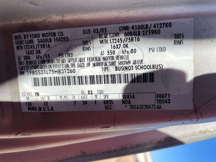 2005-ford-econoline-350xl-10-passenger-van-(80,129-miles)-image-27