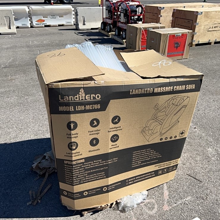 NEW LANDHONOR MASSAGE CHAIR NEW SUPPORT EQUIPMENT