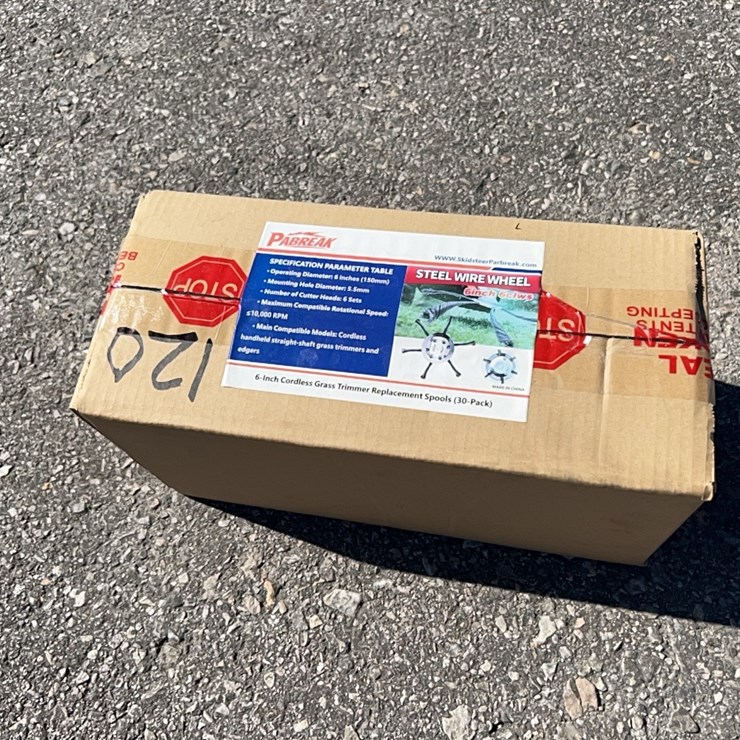 NEW 6PCS. STEEL WIRE GRASS TRIMMER HEAD NEW SUPPORT EQUIPMENT