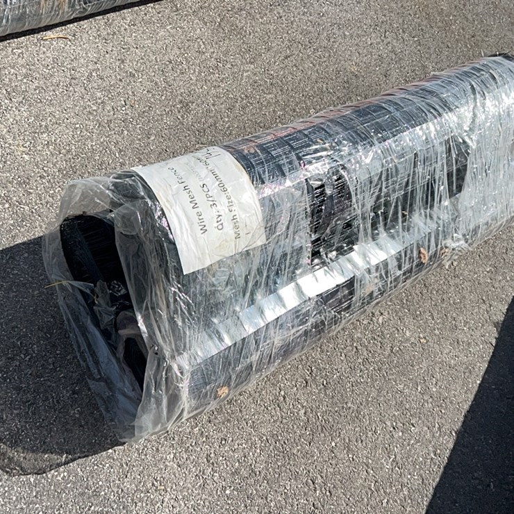 ABOSS WIRE MESH FENCE NEW SUPPORT EQUIPMENT 3 ROLLS.