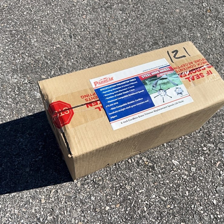 NEW 6PCS. STEEL WIRE GRASS TRIMMER HEAD NEW SUPPORT EQUIPMENT