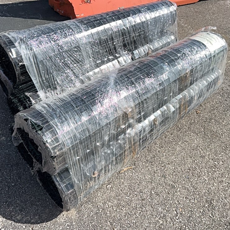 ABOSS WIRE MESH FENCE NEW SUPPORT EQUIPMENT 3 ROLLS.