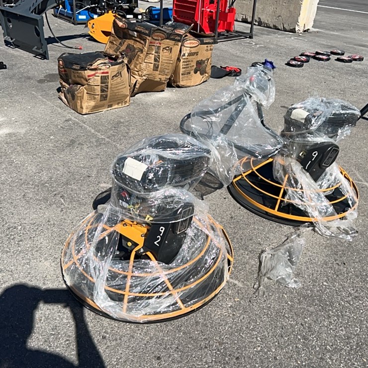 NEW MMS MS90B HAND POWER TROWEL CONCRETE EQUIPMENT