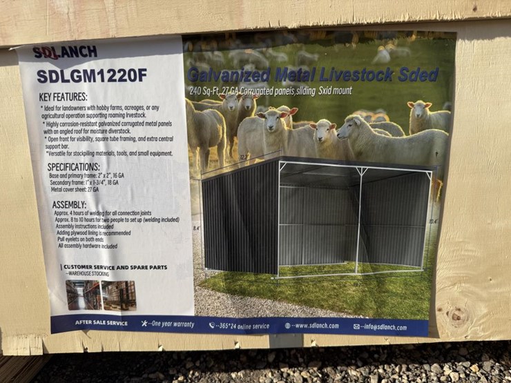 #86-•-galvanized-metal-livestock-shed-19.2'x10.4'x12.2'-image-1