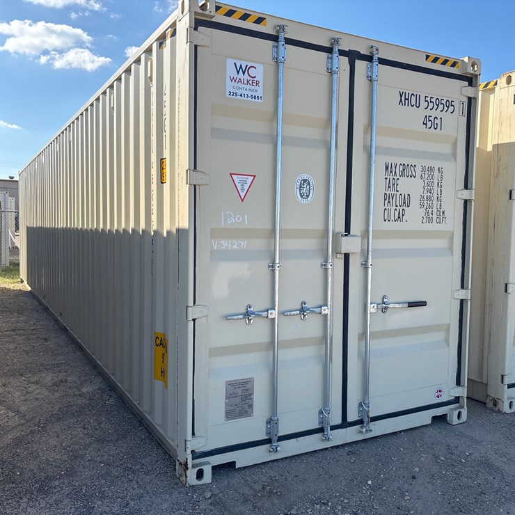 #1201 • 40FT CUBE CONTAINER