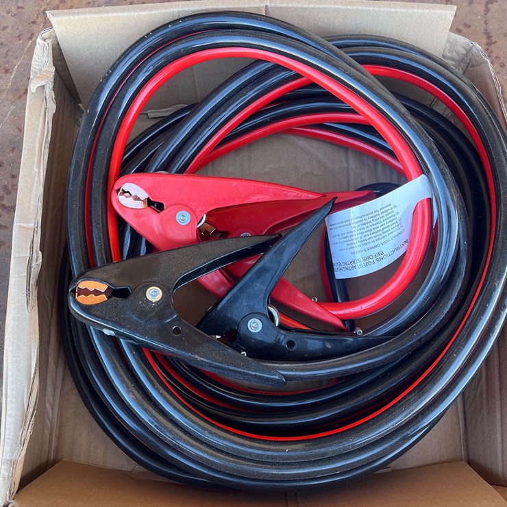 #5 • HEAVEY DUTY BOOSTER CABLES APPEARS UNUSED