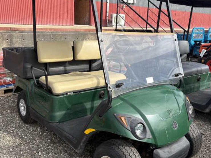 #66-•-yamaha-electric-2-seat-golf-cart-w/-dump-bed-image-2