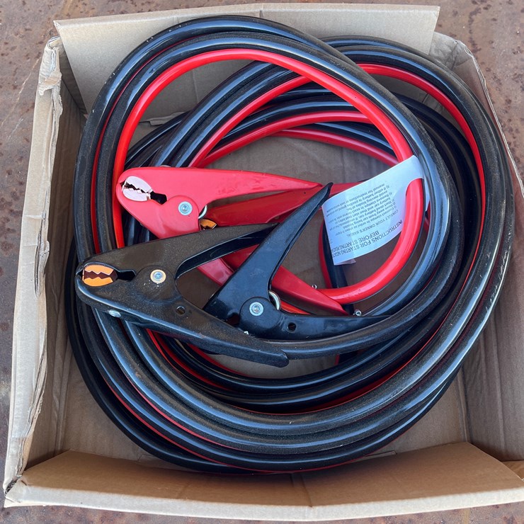 #6 • HEAVEY DUTY BOOSTER CABLES APPEARS UNUSED