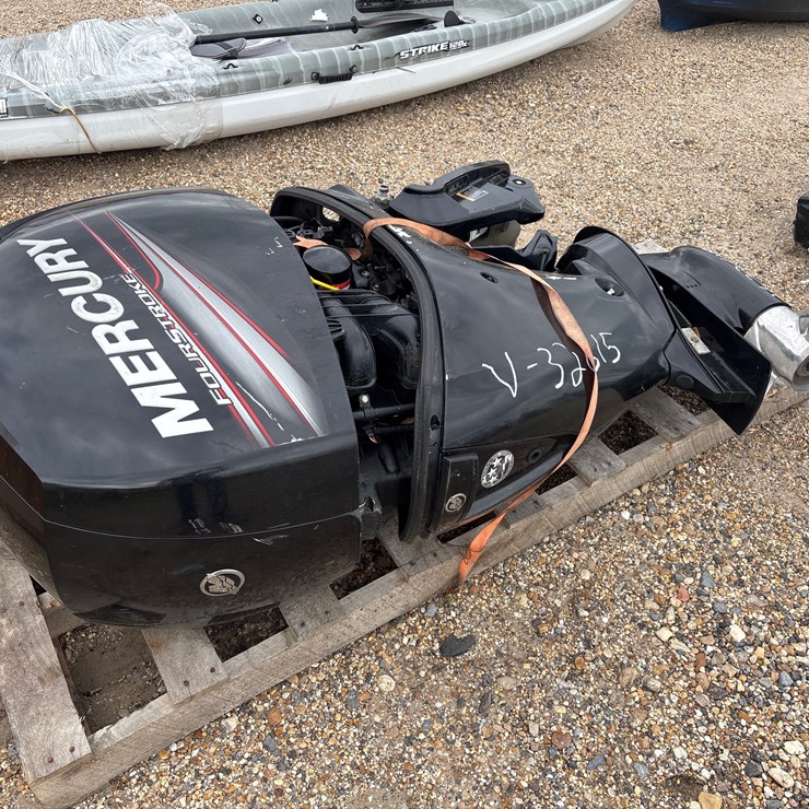 #1428 • 2017 MERCURY 4 STROKE | PARTS OR REPAIR | NO TITLE