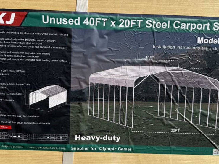 #40-•-steel-carport-shed---cream---40'-x-20'-image-1