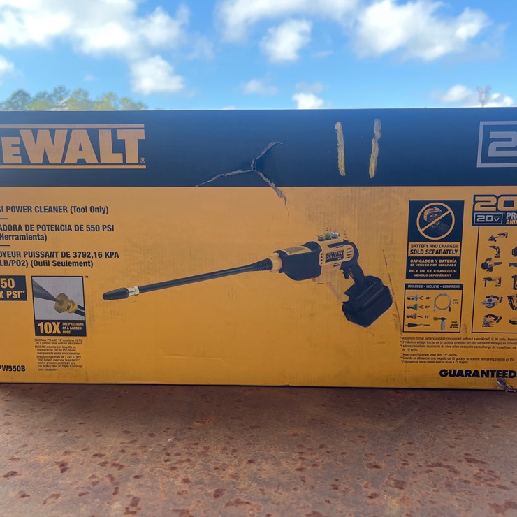 #11 • DEWALT PRESSURE WASHER 20V