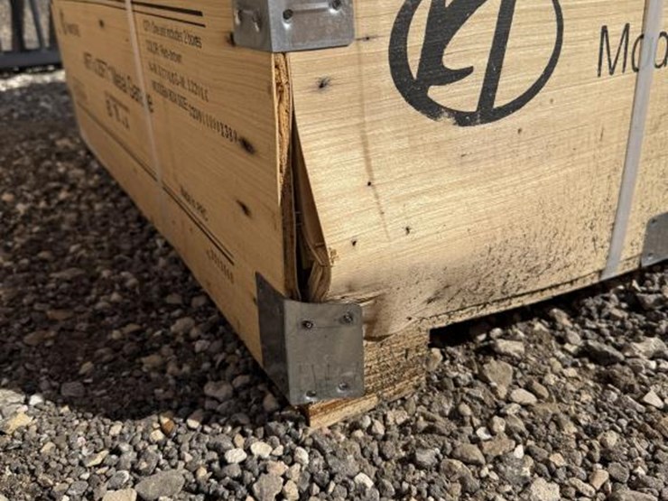 #41-•-single-metal-garage---46'-x-25',-red/brown-image-4