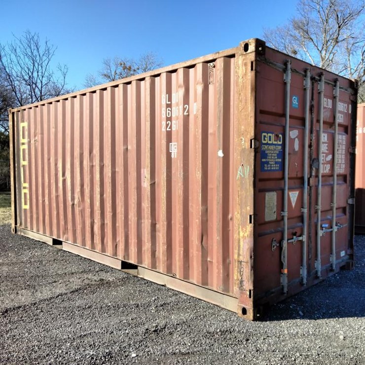 #78 • 20' Conex/ Container - Red - USED