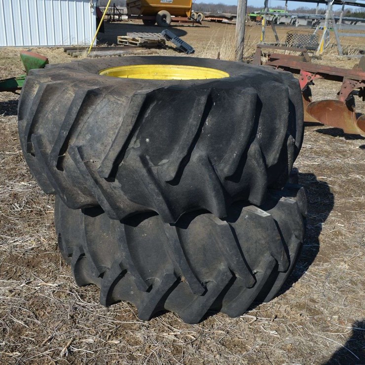 (2) 23.1-26 Tires on Rims