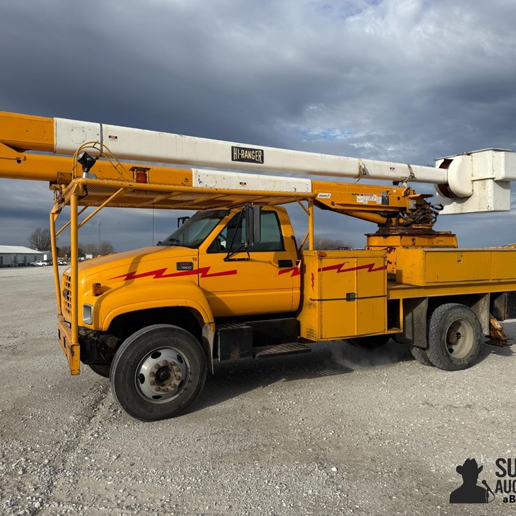 1998 GMC C7500 S/A Bucket Truck