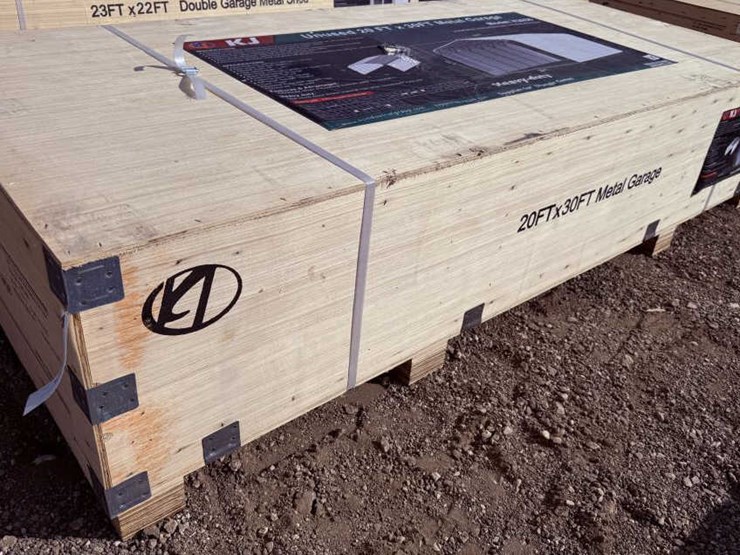 #25-•-metal-carport-w/-enclosed-sides---20'-x-30'-image-2