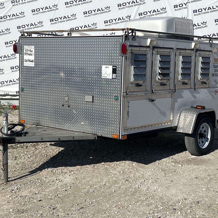 Shamrock 8ft. S/A Enlcosed K-9 Transport Trailer