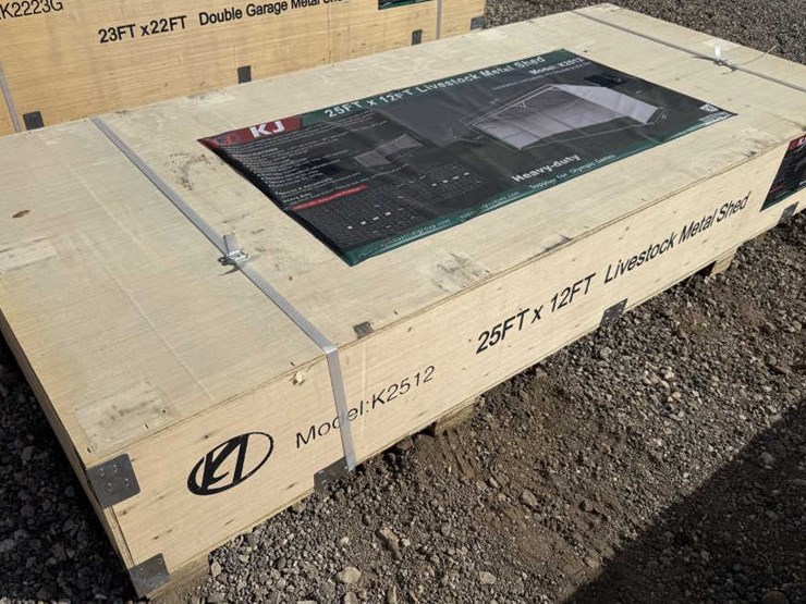 #8-•-livestock-metal-shed---cream---25'-l-x-12'-w-image-2