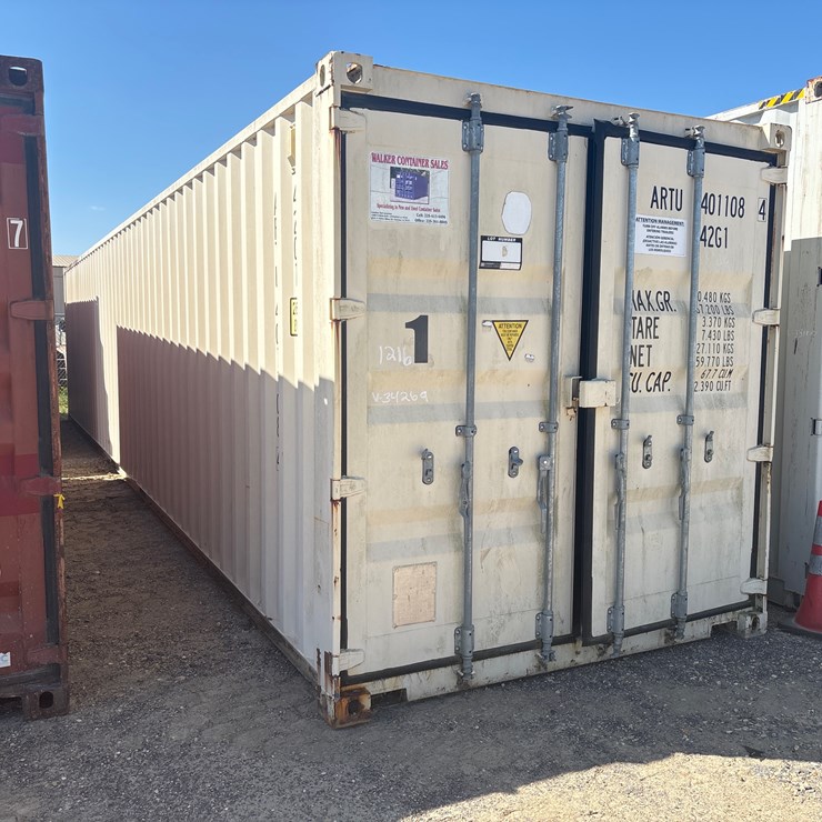 #1216 • 40FT CONTAINER