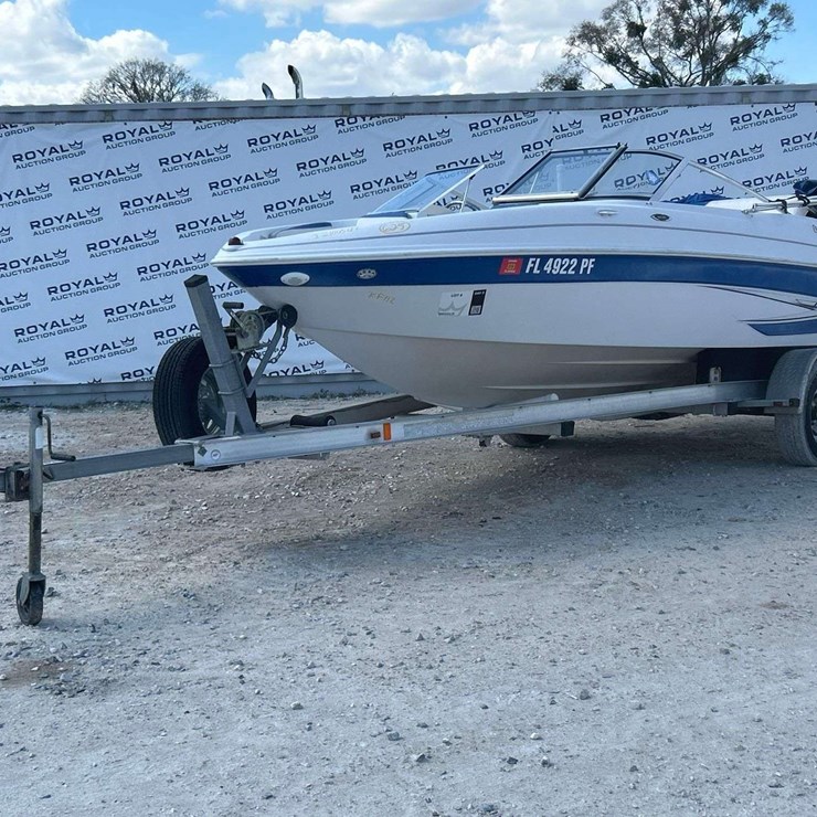 2012 Gastron 18ft Boat w 18ft S/A Boat Trailer.