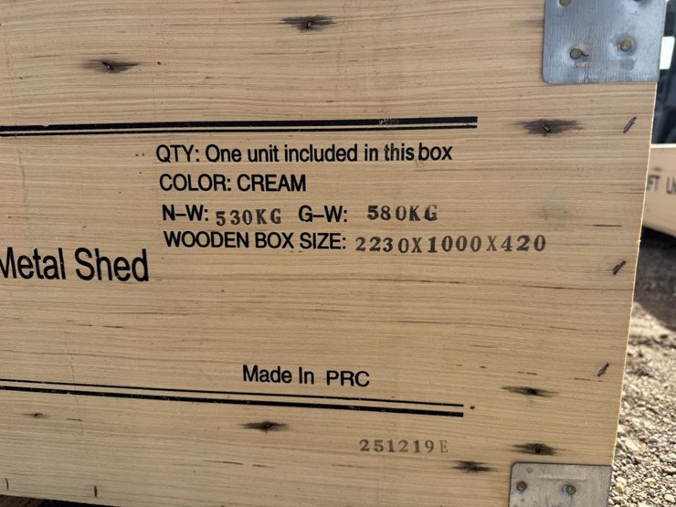 #34-•-single-garage-metal-shed,-12'-x-20'-w/doors-image-4