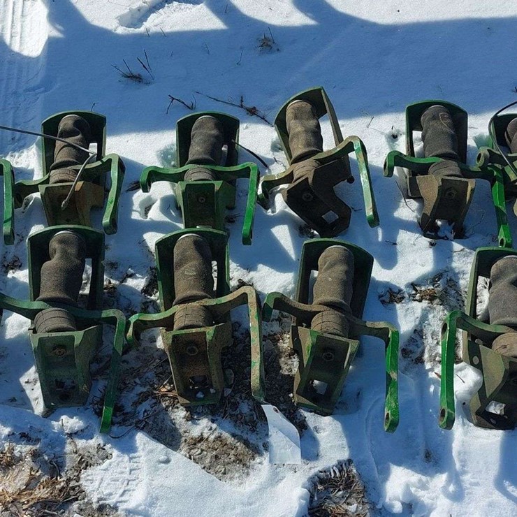 (12) Precision Planting Down & Up Bags w/ Frame