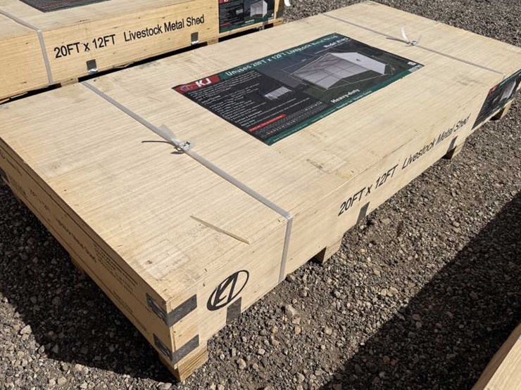 #36-•-livestock-heavy-duty-metal-shed-20'-l-x-12'-w-image-2