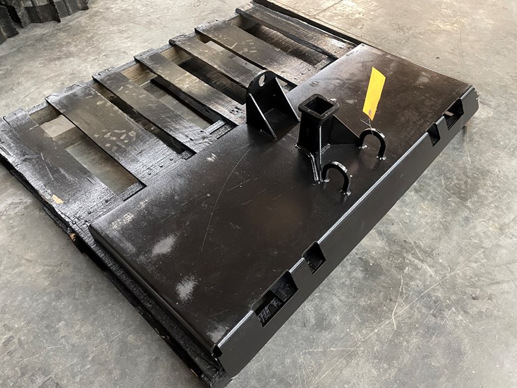#2481-•-skid-steer-receiver-hitch-plate-with-fifth-wheel-ball-image-3
